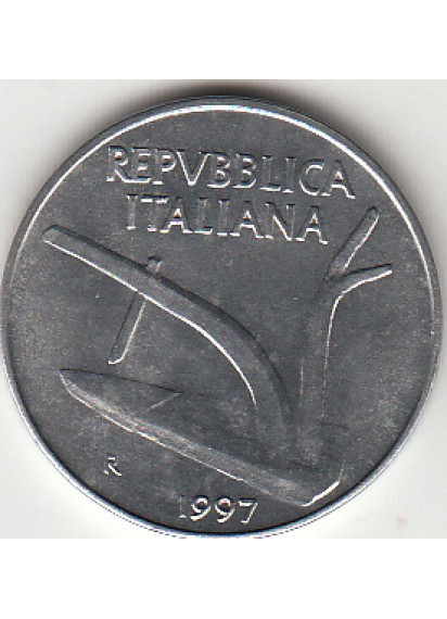 1997 Lire 10 Spiga Fior di Conio Italia